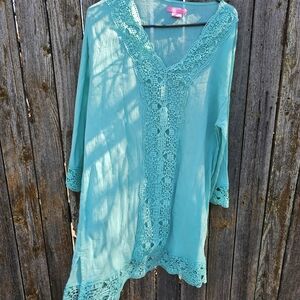 Isaac Mizrahi 3 Tunics Swim Cover Bundle